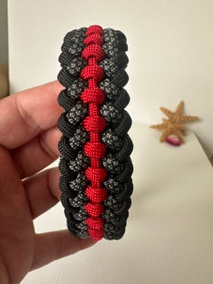 Dragonfire - Handmade Paracord & BioThane® Collar