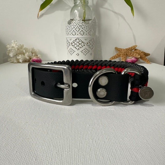 Dragonfire - Handmade Paracord & BioThane® Collar
