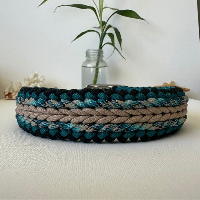 Custom Design Collar - Handmade Paracord & BioThane® Collar