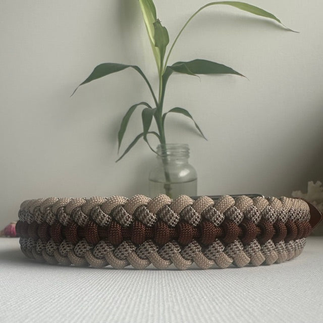 Truffle - Handmade Paracord & BioThane® Collar