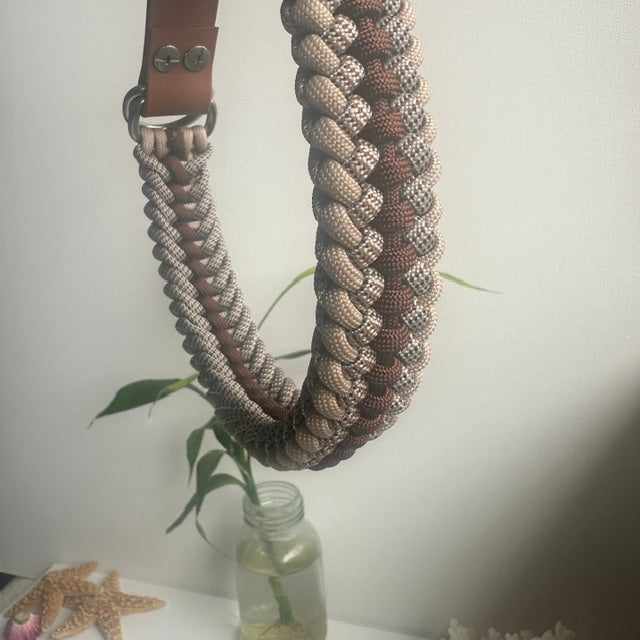 Truffle - Handmade Paracord & BioThane® Collar