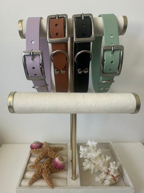 Handmade Genuine BioThane® Dog Collars - Durable, Waterproof & Vegan-Friendly