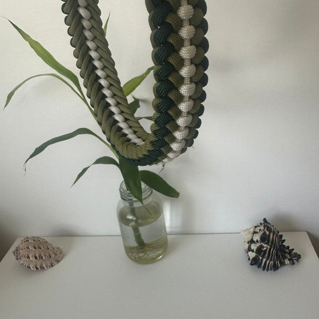 Forest Whisper - Handmade Paracord & BioThane® Collar