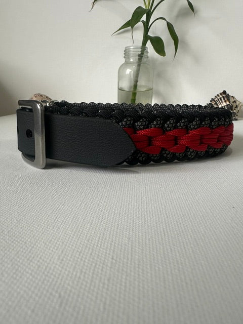 Red Ruby - Handmade Paracord & BioThane® Collar