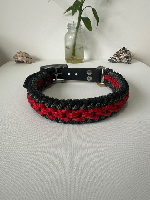 Red Ruby - Handmade Paracord & BioThane® Collar