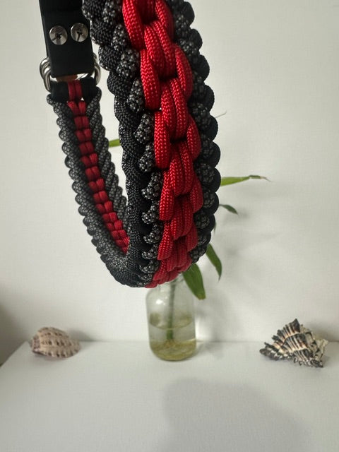 Red Ruby - Handmade Paracord & BioThane® Collar