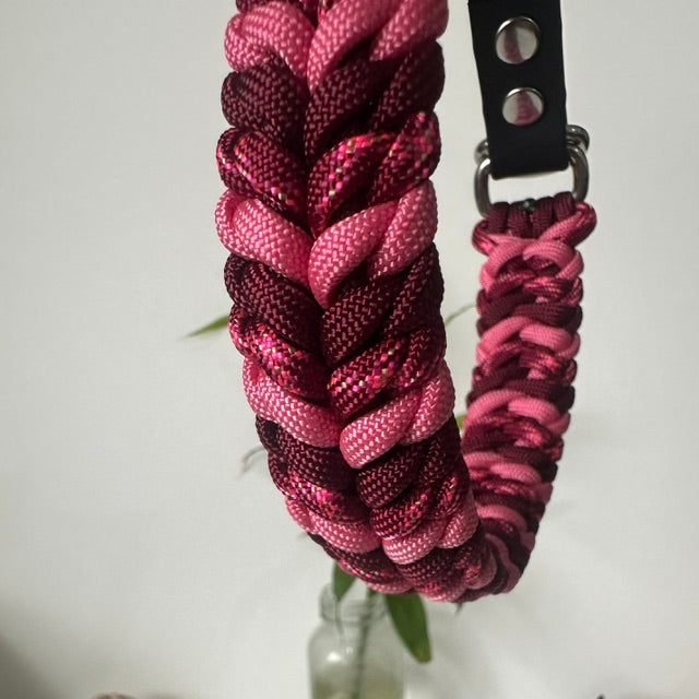 Wild Berries - Handmade Paracord & BioThane® Collar (Small)
