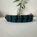 Neptune - Handmade Paracord & BioThane® Collar (Small)