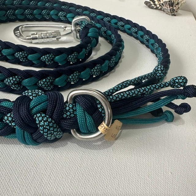 Neptune - Handmade Paracord Dog Leashes - Strong, Lightweight & Stylish