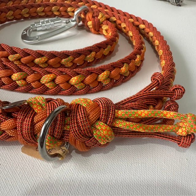 Autumn Leaves - Handmade Paracord Dog Leashes - Strong, Lightweight & Stylish