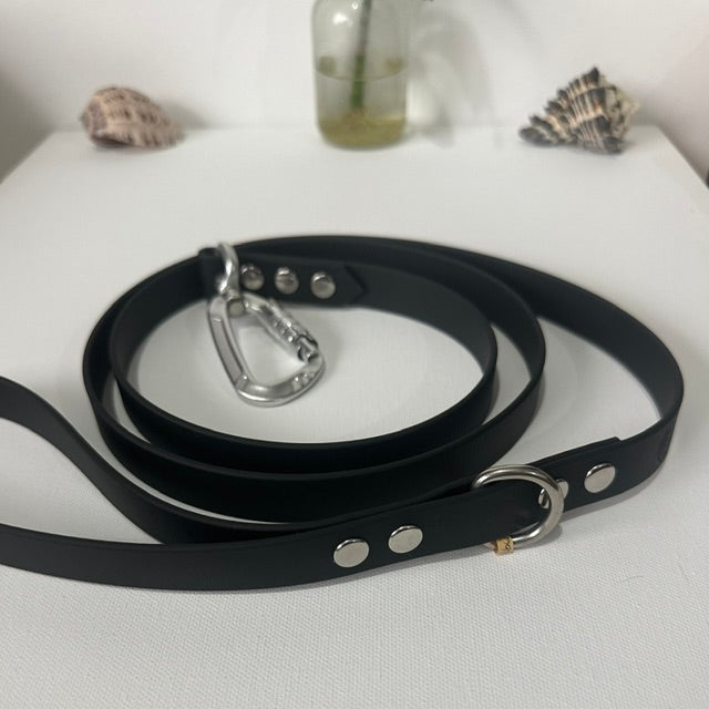 Handmade Genuine BioThane® Dog Leashes - Durable, Waterproof & Vegan-Friendly