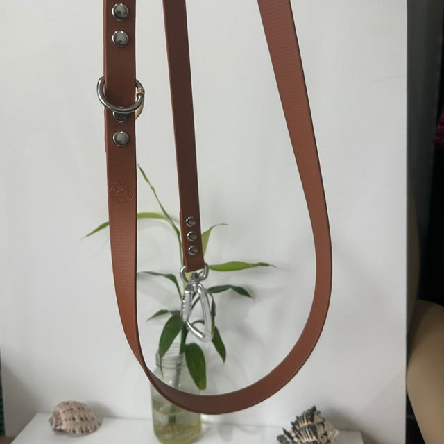 Handmade Genuine BioThane® Dog Leashes - Durable, Waterproof & Vegan-Friendly