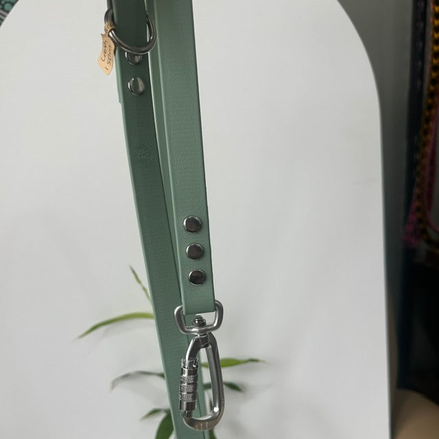 Handmade Genuine BioThane® Dog Leashes - Durable, Waterproof & Vegan-Friendly