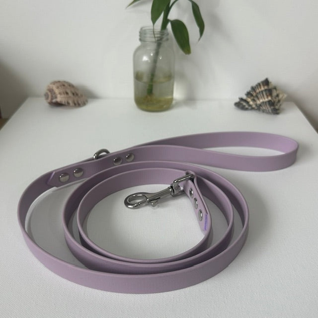 Handmade Genuine BioThane® Dog Leashes - Durable, Waterproof & Vegan-Friendly