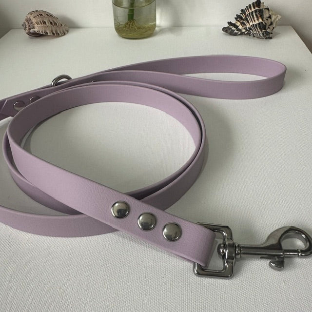 Handmade Genuine BioThane® Dog Leashes - Durable, Waterproof & Vegan-Friendly