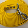 Handmade Genuine BioThane® Dog Long Lines - Durable, Waterproof & Vegan-Friendly